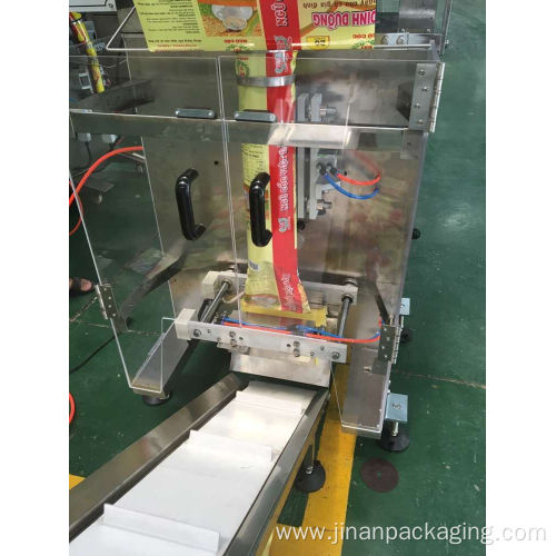 Semi-automatic small packing and bagging machine